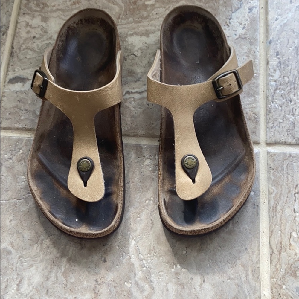 Birkenstock tan sandals